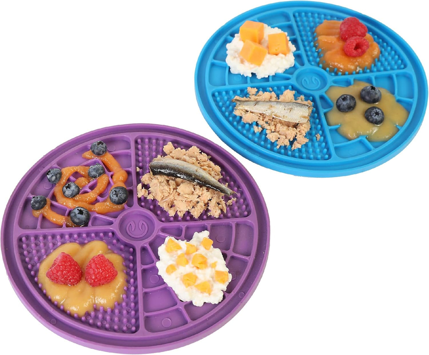 Hyper Pet IQ Treat Lick Mat for Dogs & Cats | Dog & Cat Slow Feeder & Enrichment Toy | Made in USA