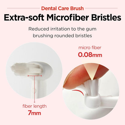 JAYU PET Dental Care Brush with Soft Bristles 1ea - Dog Toothbrush, Cat Toothbrush, Dental Care for Kitten and Small Dogs, Removing Old Plaque and Tartar, Easy Cleaning