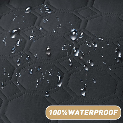 ZNSAYOTX Ultimate Cozy Blankets (30"x70") 100% Waterproof Sofa Mat Blanket for Dog Pets, Bed Couch Protector with Non-Slip Back Washable Durable, Pee Scratch Proof Easy to Clean (Dark Grey)