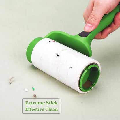 10 inch Mega All-Purpose Pet Hair Lint Roller Refills Compatible with Evercare Mega Roller 10'' Wide Ultra Sticky 60 Sheets Each Refill (Pack of 6, 360 Sheets Total)