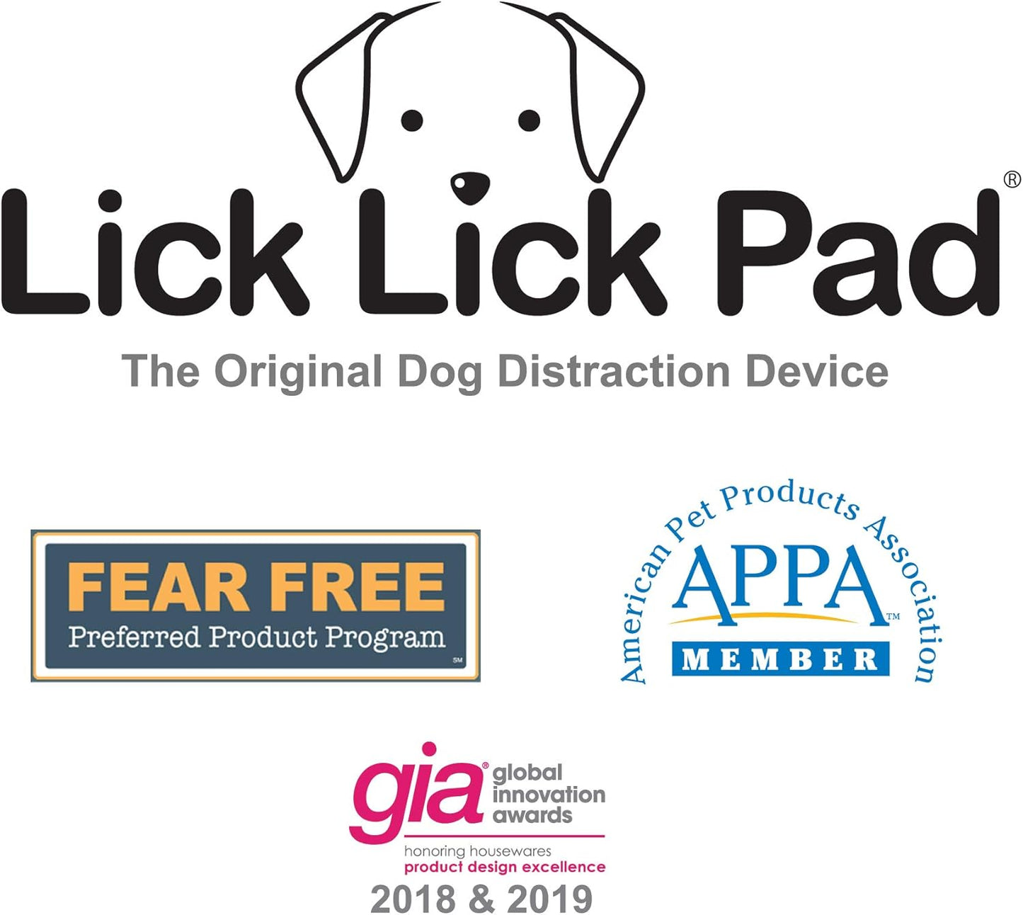 Lick Lick Pad Dog Accessories | Pet Shower Attachment | Dog Peanut Butter Lick Pad | Dog Bathing Station | Dog Bathing Supplies | Veterinarian Used | Suction to Wall | Large (Large - 1 Pack, Yellow)