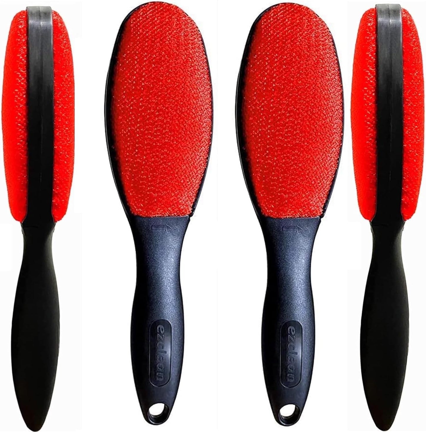 ezclean 4Pack 2Colors Lint Brush for Clothes Furniture Couch, Lint Brush Pet Hair Remover for Clothes Brush, Reusable Lint Brushes for Pet Hair,Velvet Brush, Pet Brush, Fabric Brush