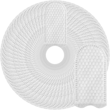 100 Pcs Cotton Finger Cots Dog Ear Wipes for Pet Ear Cleaning Cloth Finger Cots Fingers Covers Fingers Gloves Disposable for Nails Cleaning Dog Cat Teeth Cleanings Grooming Nail Trimming Precise Tasks
