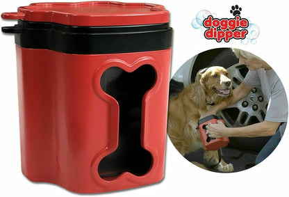 Dog Paw Cleaner/Washer - Portable, Cleans and Dries Quickly - Silicone Bristles - Keeps Furniture and Carpets Clean from Muddy Paws