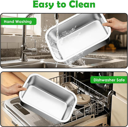 1.2 Gallon Elevated Dog Water Bowl, Height Adjustable (11–17'') Raised Stainless Steel Bowl with Spill-Proof Mat & Sturdy Metal Stand, Tip-Proof, Easy to Clean, Indoor & Outdoor Use