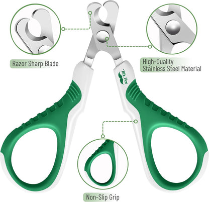Mr. Pen- Cat Nail Clipper, Stainless Steel, Professional Sharp Cat Claw Trimmer for Small and Medium Cats, Pet Nail Clipper with Sturdy Non Slip Handle