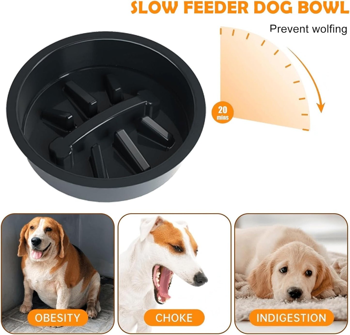 ADENGL Elevated Dog Bowls, 10" Tall Height, Raised Bowl Stand with 2 Stainless Steel Food Feeder Bowls (58oz) and Spill-Proof Mat for Medium Large and Small Breeds