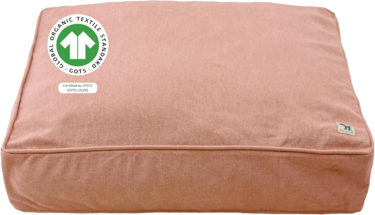 Molly Mutt Medium to Large Dog Bed Cover- Forever Young Print - Measures 27”X36”X5’’ - 100% Cotton - Durable - Breathable - Sustainable - Machine Washable Dog Bed Cover (Dd82b)
