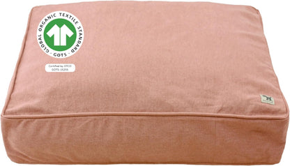 Molly Mutt Medium to Large Dog Bed Cover- Forever Young Print - Measures 27”X36”X5’’ - 100% Cotton - Durable - Breathable - Sustainable - Machine Washable Dog Bed Cover (Dd82b)
