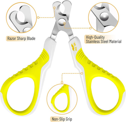 Mr. Pen- Cat Nail Clipper, Stainless Steel, Professional Sharp Cat Claw Trimmer for Small and Medium Cats, Pet Nail Clipper with Sturdy Non Slip Handle