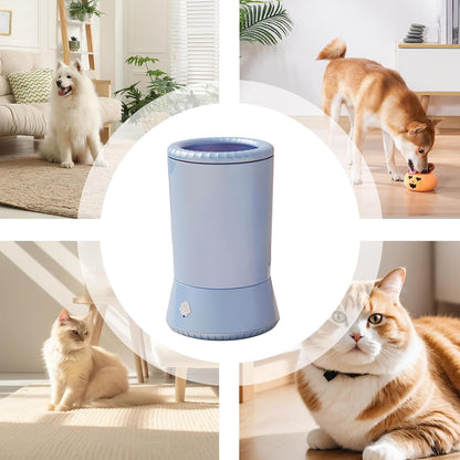 Electric Dog Paw Washer - Portable Pet Foot Cleaner Cup, Easy-to-Use Dog Paw Cleaning Machine | Comfortable Foot Washing Cup, Dog Foot Washing Cup for Dogs & Cats, Pet Paw Washer for Hygiene