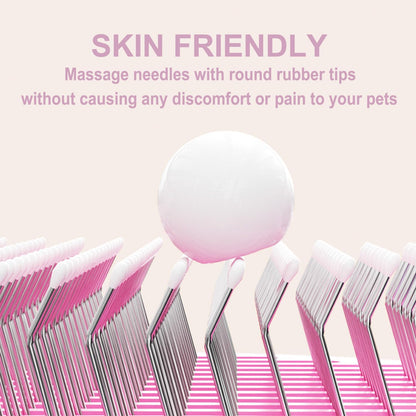 Cat Brush Dog Brush with Release Button for Shedding, Self Cleaning Cat Comb Hair Brush for Indoor Cats, Dog Deshedding Brush Grooming Kit, Pet Supplies Hair Remover Tool