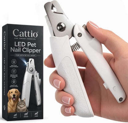 Dog Nail Clippers - All Steel Material, Built-in Spring,Heavy Duty Dog Nail Trimmer Full Metal Razor Sharp Professional for All Dogs Cats with Thick Toena,Dog Nail Trimmers