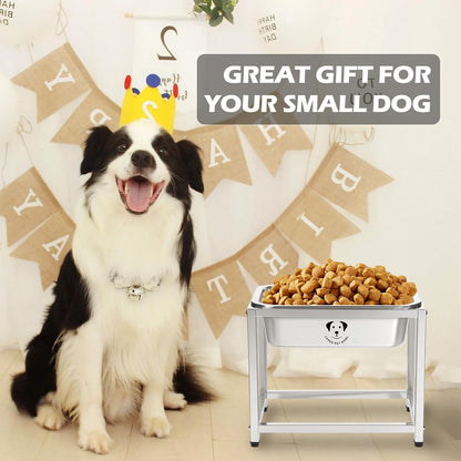Stainless Steel Dog Bowls for Large Dogs, High Capacity Metal Dog Food Bowls, Food and Water Bowl for Larges, X-Large, and Big Dogs 1.25 Gallons