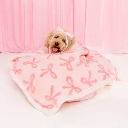 LE SURE Waterproof Dog Blanket for Large Dogs - Washable Double Sided Dog Blankets with Warm Jacquard Shag and Soft Sherpa Fleece, Pet Cat Blanket for Couch Protection, 3D Textured Cloud, Green