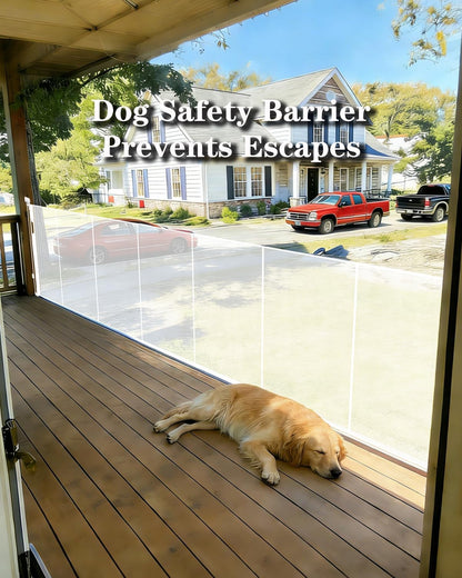 240'' Extra Wide Retractable Baby Gates for Large Opening, 42" Tall Retractable Dog Pet Gate with Support Rods, Long Mesh Screen Child Safety Gate for Garage Doorways Deck Stairs Yard Outdoor Indoor