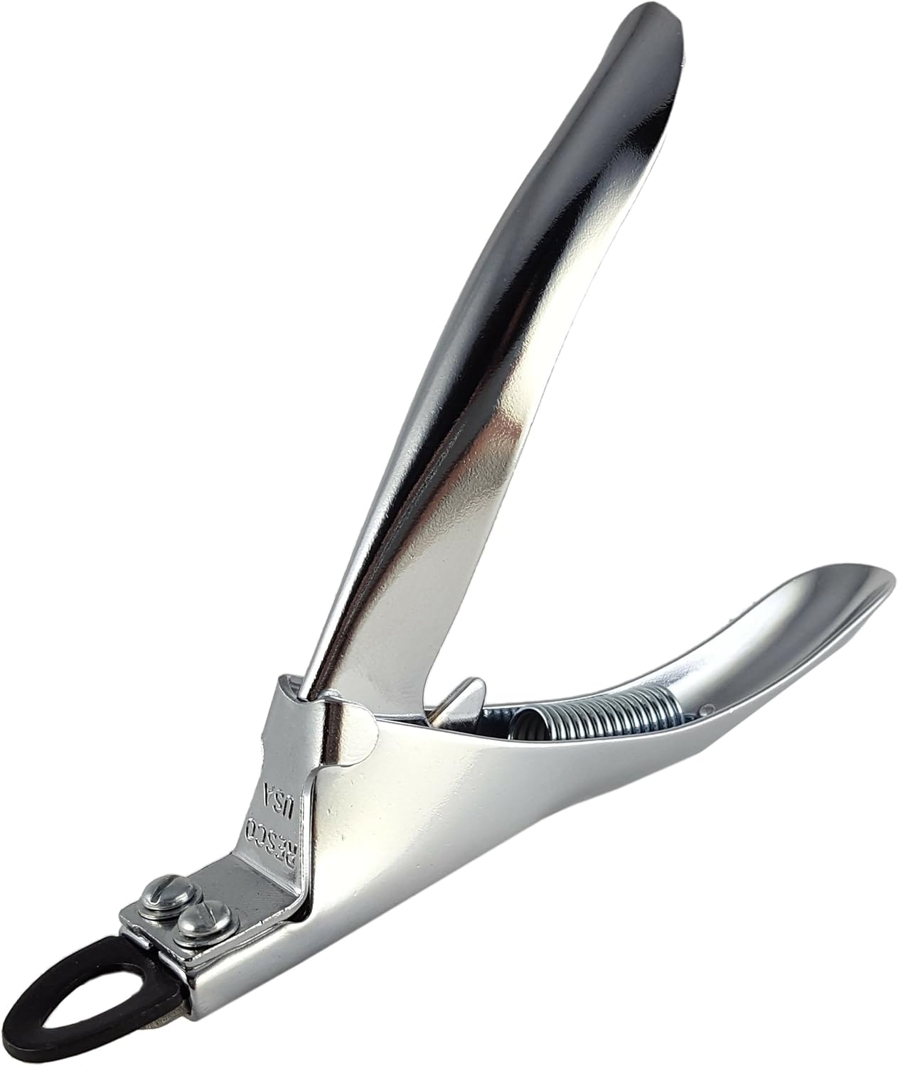 Resco Original Dog Nail Clippers – USA-Made Professional Guillotine Pet Trimmer, Heavy Duty Steel - Chrome, Tiny Dogs and Cats