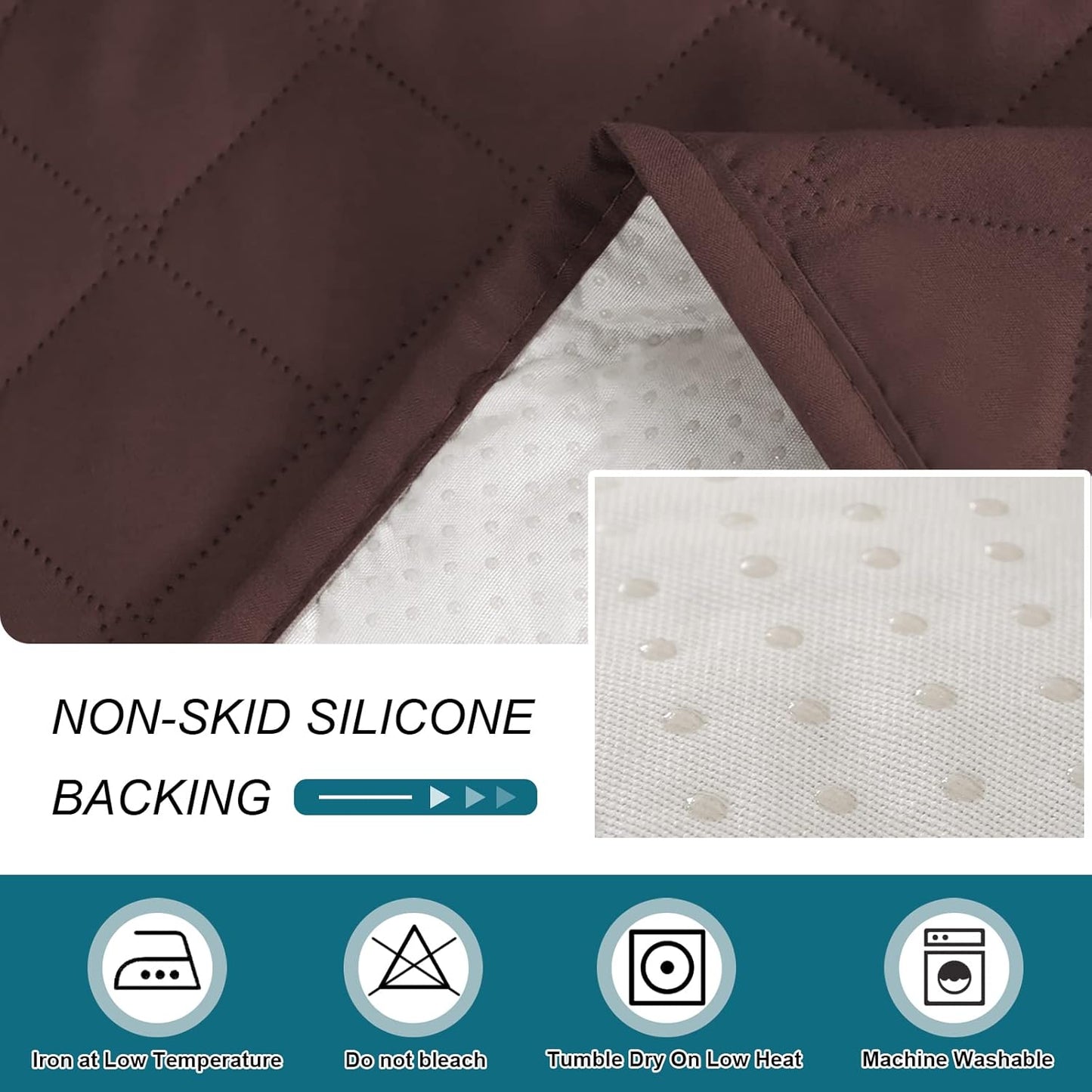 Turquoize 100% Waterproof Sofa Covers Couch Cover Sofa Cover for Dogs Couch Protector Triple Non-Slip Sofa Slipcover for 3 Cushion Couch Furniture Protector for Pets, Kids,Dog (Sofa 70", Ivory)