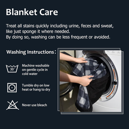 Kritter Planet Waterproof Dog Blanket, Reversible Water Proof Pet Blanket for Couch, Bed & Sofa, Washable Couch Covers for Large Dogs - Protects Furniture from Fur, Dirt, and Accidents