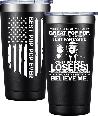 BIRGILT Pawpaw Gifts from Grandkids - Pawpaw Fathers Day Gift - Best Paw Paw Gifts for Grandpa, Grandfather - 20oz Tumbler Cup