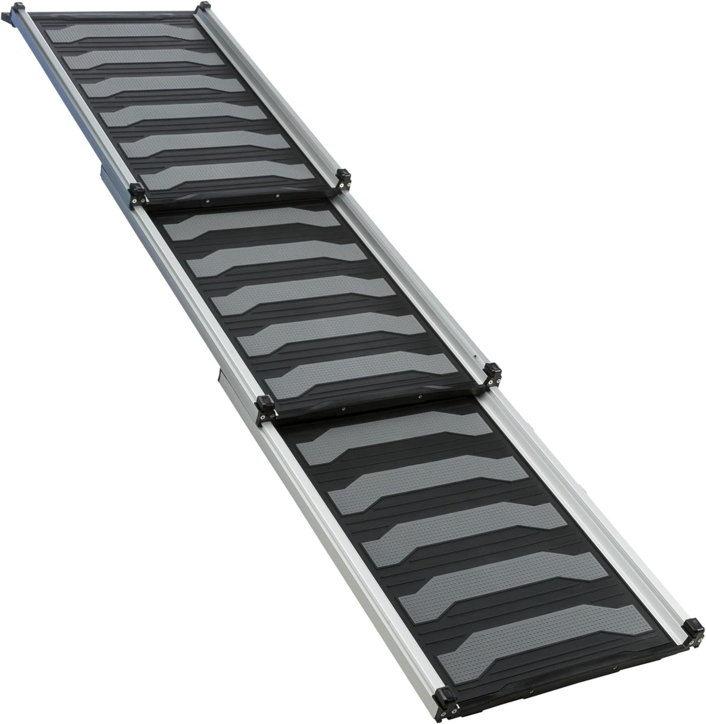 Trixie Folding Dog Ramp with Non-Slip Surfaces - Pet Ramp for Large Cars and SUVs - Foldable, Easy to Store and Clean - in Black