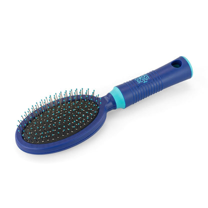 Good Scout 2-Piece Deshedding Tool Set with Self-Cleaning Slicker Brush & Dual-Head for Dogs & Cats, Gentle, Safe & Effective Grooming Tool for Short or Long Haired Animals