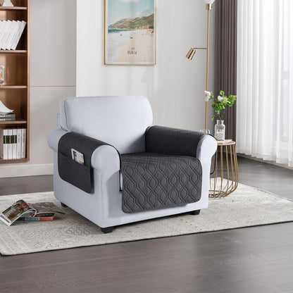 VANSOFY Couch Cover, Waterproof Sofa Covers Washable Slipcover Furniture Protector Couch Seat Covers Non-Slip Couch Cover for Dogs, Pets(Sofa, Dark Gray)