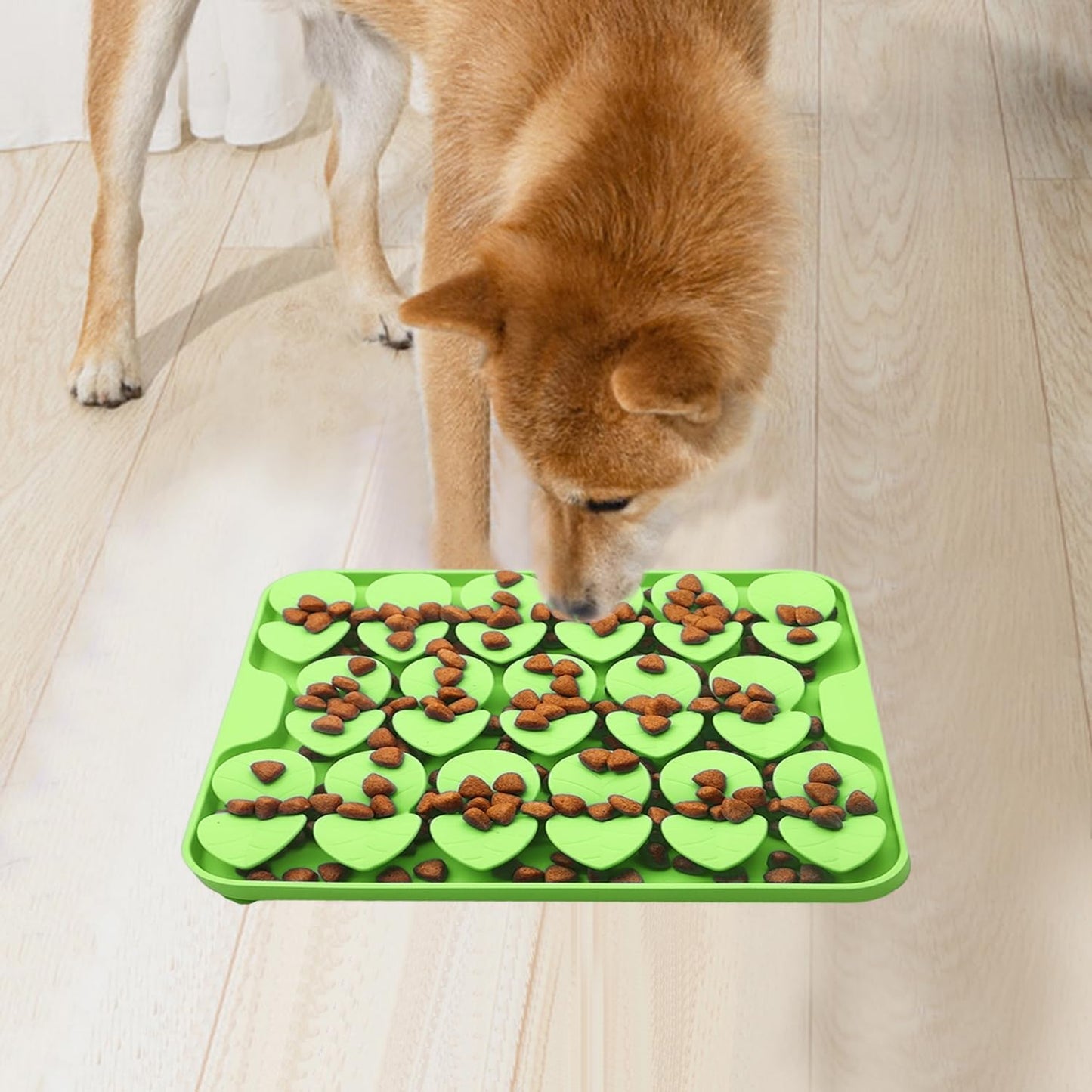 Small Silicone Snuffle Mat for Small Dogs Puppy Cat Slow Down Eating,Slow Feeder Lick Mat for Dry Wet Food for Pet Training Smell,Encourages Natural Foraging Skill,Relieving Stress