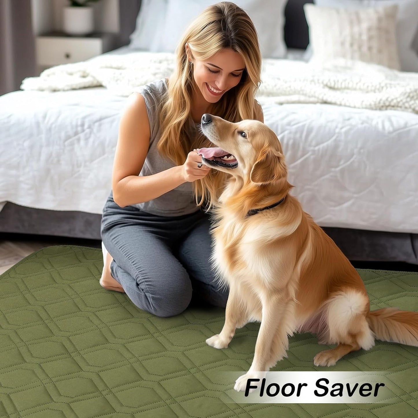 hyha Waterproof Dog Bed Blanket, Soft Pet Blankets, Waterproof Couch Cover for Dogs, Reversible Sofa Covers Washable for Furniture (30x70 Inch, Grey/Dark Grey)