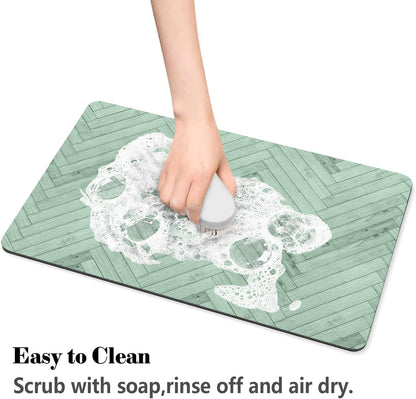 Dog Food Mats for Floors Absorbent, Pet Cat Food Mat - Quick Dry Dog Bowl Mats for Food and Water, Eco-Friendly Pet Supplies
