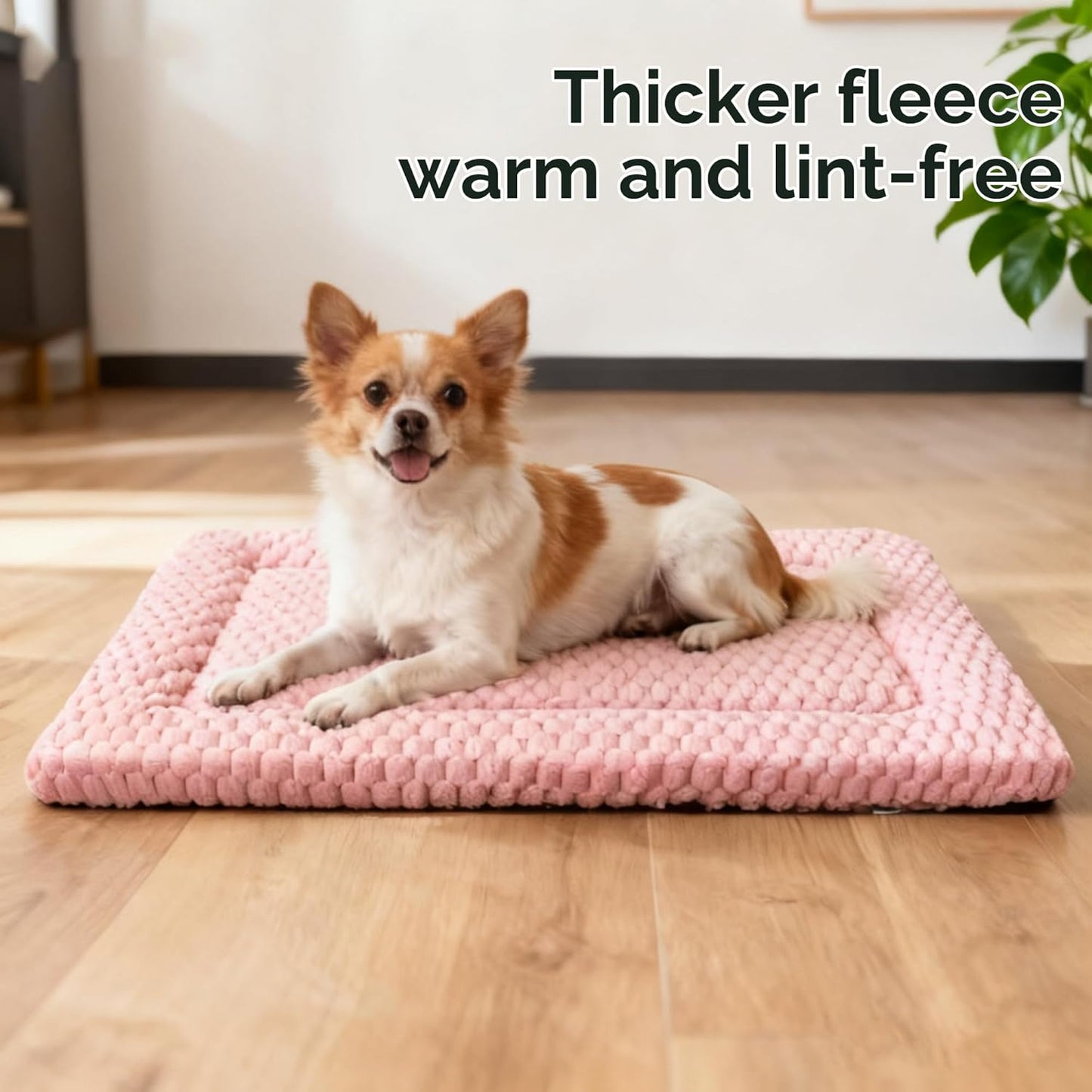 Dog Bed Mat – Soft & Comfortable Dog Kennel Pad for Crate – Durable Crate Bed & Mat for Dogs & Cats – Ideal for Crate, Kennel, and Home Use