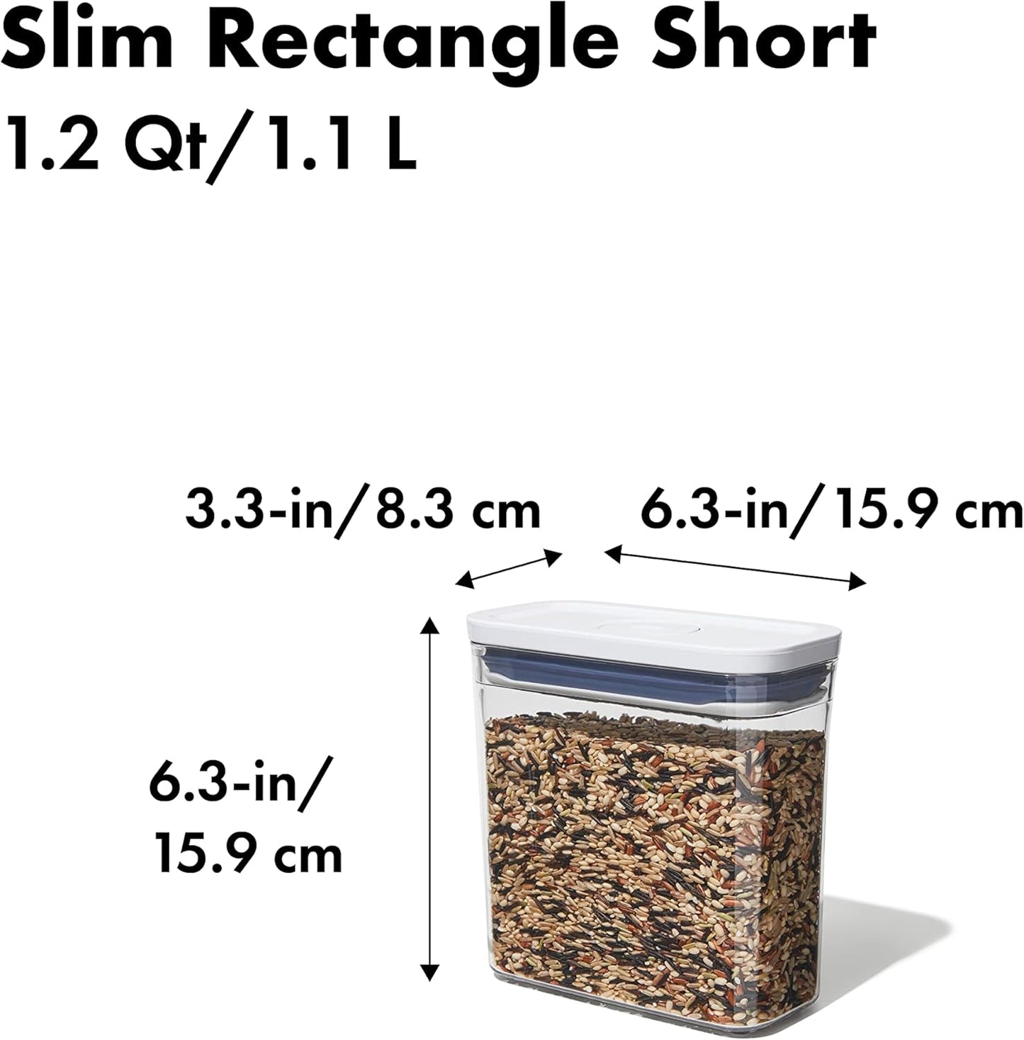 OXO Good Grips POP Container - Rectangle Medium 2.7 Qt