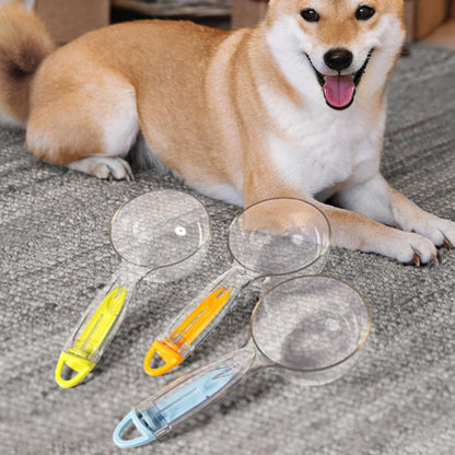 Pet Food Scoops and Bag Sealer with Safe Construction for Easy Feeding Dog Scoops with Sealing Clip