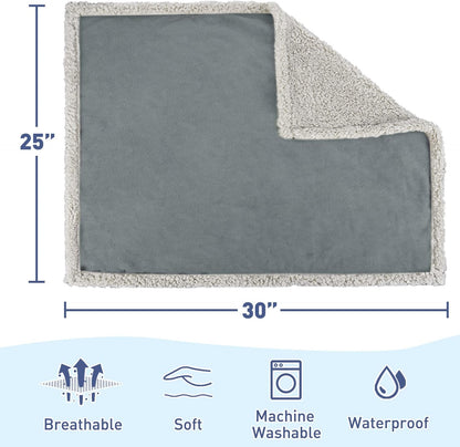 Kritter Planet Waterproof Dog Blanket, Reversible Water Proof Pet Blanket for Couch, Bed & Sofa, Washable Couch Covers for Large Dogs - Protects Furniture from Fur, Dirt, and Accidents