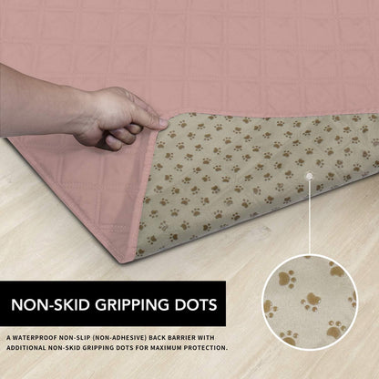 Easy-Going 100% Waterproof Dog Bed Cover, Non-Slip Pet Blanket for Furniture, Washable Couch Cover, Repleasement Sofa Cover (68x82 in,Gray)