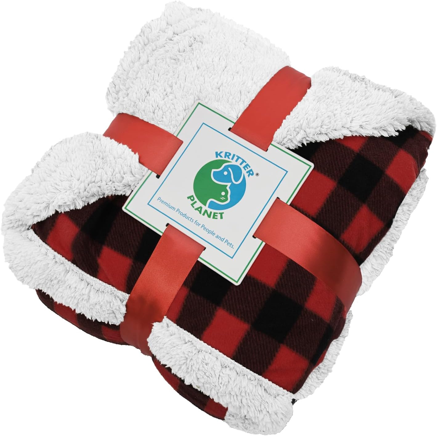Kritter Planet Waterproof Dog Blanket, Reversible Water Proof Pet Blanket for Couch, Bed & Sofa, Washable Couch Covers for Large Dogs - Protects Furniture from Fur, Dirt, and Accidents