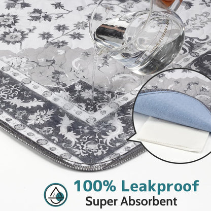 Washable Pee Pads for Dogs, 2 Pack Reusable Puppy Training Pads 40"x26" Super Absorbent Waterproof Dog Training Pads, Non-Slip Potty Pads, Whelping Pads Litter Mat