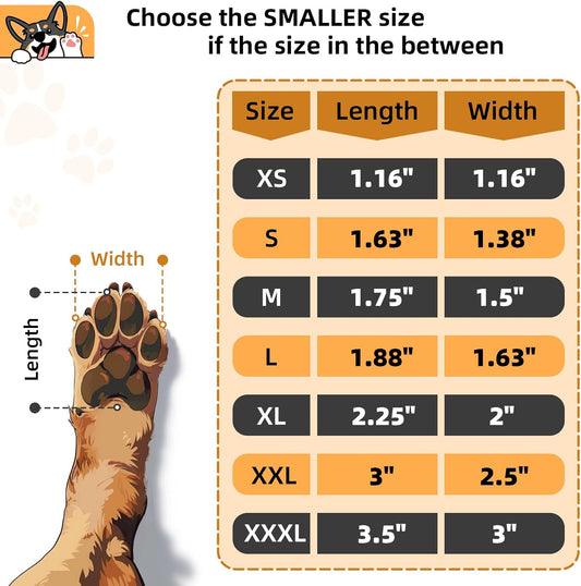Anti-Slip Dog Paw Protector Pads for Senior Dogs, Dog Paw Adhesive Pads on Hardwood Floor,Senior Pets Essentials with Strong Traction,Puppy Grippers,12 Sets 48 pc M