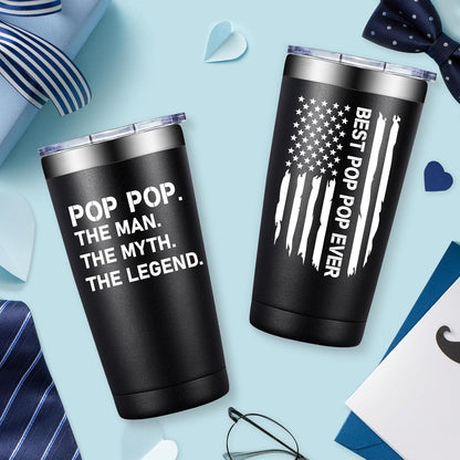 BIRGILT Pawpaw Gifts from Grandkids - Pawpaw Fathers Day Gift - Best Paw Paw Gifts for Grandpa, Grandfather - 20oz Tumbler Cup
