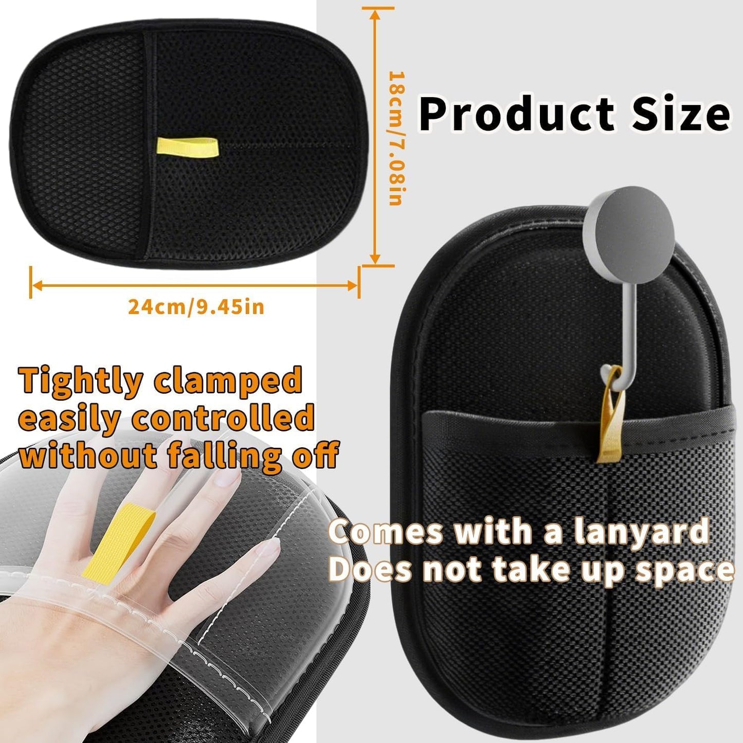 4 in 1 Pet Hair Remover, Reusable, Effective Cat and Dog Hair Removal Cleaning Tool with 17-Inch Extra Long Handle Multifunctional Fur Lint Brush for Couch, Furniture, Carpet, Clothes, Bedding