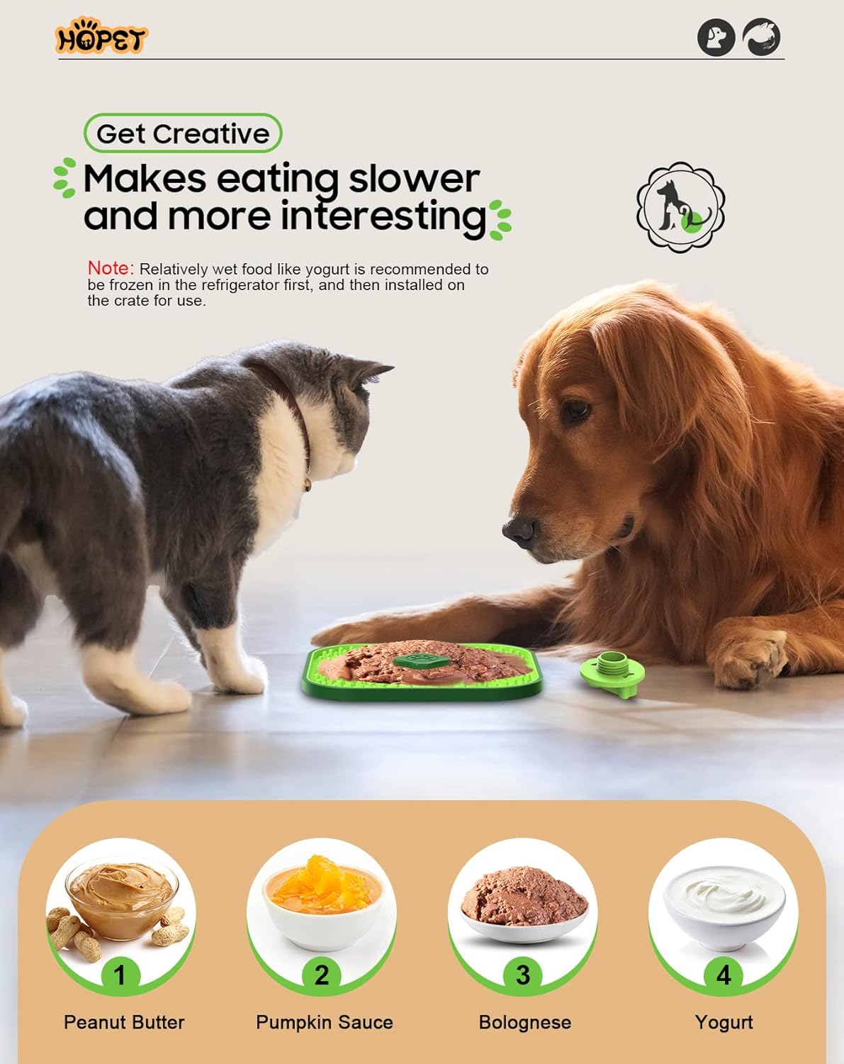 Licking Mat for Dogs, Crate Lick Mats Slow Feeder,Dog Cage Training Tools Pet Licking Mat Slow Feeder for Peanut Butter Kennel Therapy Dog Lick Pads for Boredom Anxiety (2pcs)