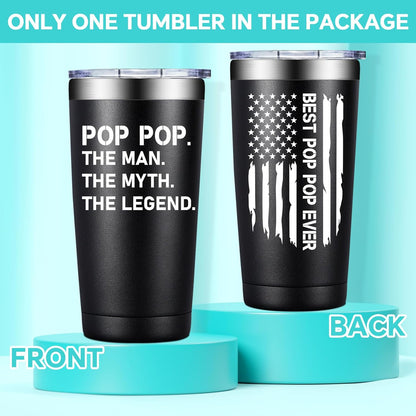 BIRGILT Pawpaw Gifts from Grandkids - Pawpaw Fathers Day Gift - Best Paw Paw Gifts for Grandpa, Grandfather - 20oz Tumbler Cup