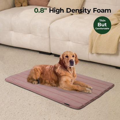 BALANCE Dog Crate Pad, Dog Foam Crate Mat Kennel Pad, Washable Water-Resistant Pet Bed Flat Dogs Cage Mat for Small Dogs