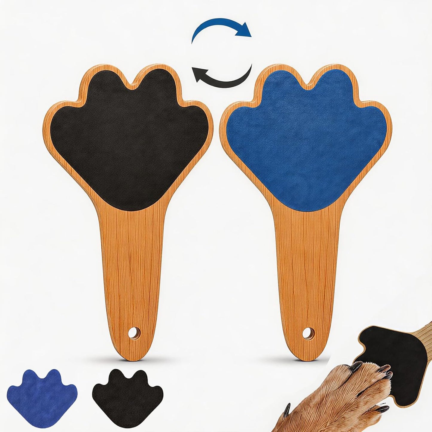 Dog Scratch Board Large Scratching Pad Multi-Functional Trimming Tool Alternative to Dog Nail Clippers and Pet Grinders Pet Nails Care for Dogs&Cats,Interactive Grooming Tool