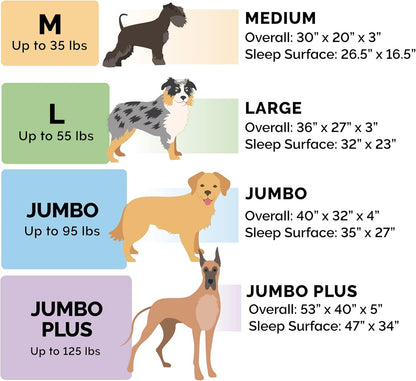 Furhaven Memory Foam Dog Bed for Large Dogs w/ Removable Bolsters & Washable Cover, For Dogs Up to 95 lbs - Two-Tone Plush Faux Fur & Suede L Shaped Chaise - Espresso, Jumbo/XL