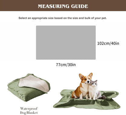Waterproof Couch Cover, Reversible, Pet-Friendly, Washable and Anti-Slip Couch Covers for Sofa Protection with 3 Cushions, Sofa Slipcovers for Dogs and Cats (71×118in/Brown)