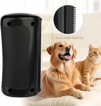Deshedding Brush for Dogs, Cats, Horses - Removes Loose Hair, Dog Brush for Shedding, Pet Hair Removal Tool with Easy-Hold Handle, 1PCS