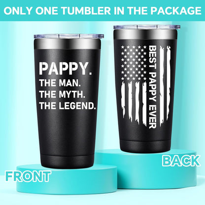 BIRGILT Pawpaw Gifts from Grandkids - Pawpaw Fathers Day Gift - Best Paw Paw Gifts for Grandpa, Grandfather - 20oz Tumbler Cup