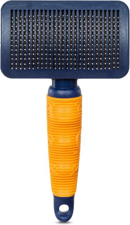 Arm & Hammer Deodorizing Dog Grooming Comb, Fragrance Transfer Technology with Baking Soda, Fine & Standard Teeth for Detangling & Flea Removal, Dematting Tool for Dogs, Sweet Apple & Rose Scent