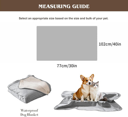 Waterproof Couch Cover, Reversible, Pet-Friendly, Washable and Anti-Slip Couch Covers for Sofa Protection with 3 Cushions, Sofa Slipcovers for Dogs and Cats (71×118in/Brown)